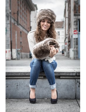 Tahlia Sleeve in luxury faux fur