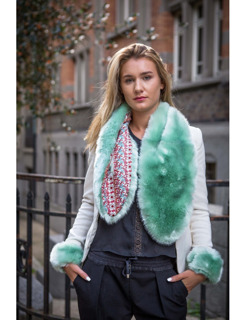 Accessorize faux 2024 fur scarf