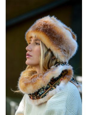 Col snood boutonné Agathe