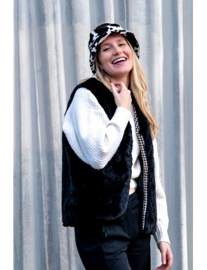 Gilet Marcel en fausse...