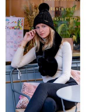 Ophélie Faux Fur Scarf